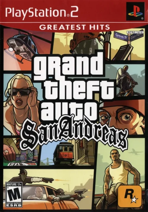 GRAND THEFT AUTO SAN ANDREAS GH - PS2