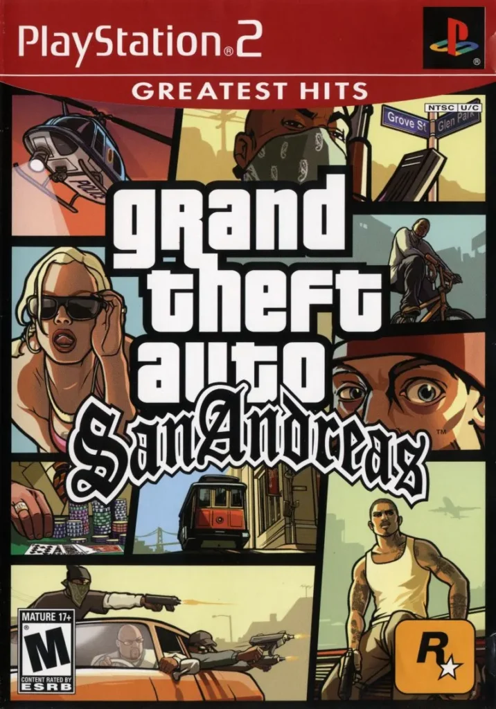 GRAND THEFT AUTO SAN ANDREAS GH - PS2