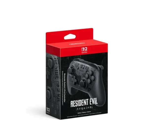 JOYSTICK PRO CONTROLLER RESIDENT EVIL REQUIEM EDITION - NUEVO
