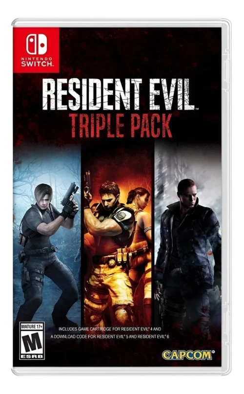 RESIDENT EVIL TRIPLE PACK - NUEVO