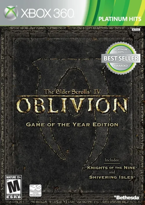ELDER SCROLLS IV OBLIVION GAME OF THE YEAR - USADO
