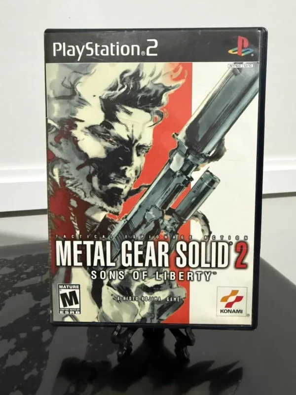 METAL GEAR SOLID 2 SONS OF LIBERTY - USADO