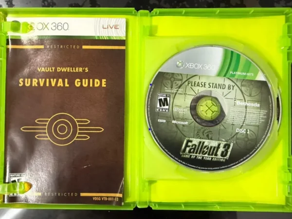 FALLOUT 3 GAME OF THE YEAR EDITION - USADO