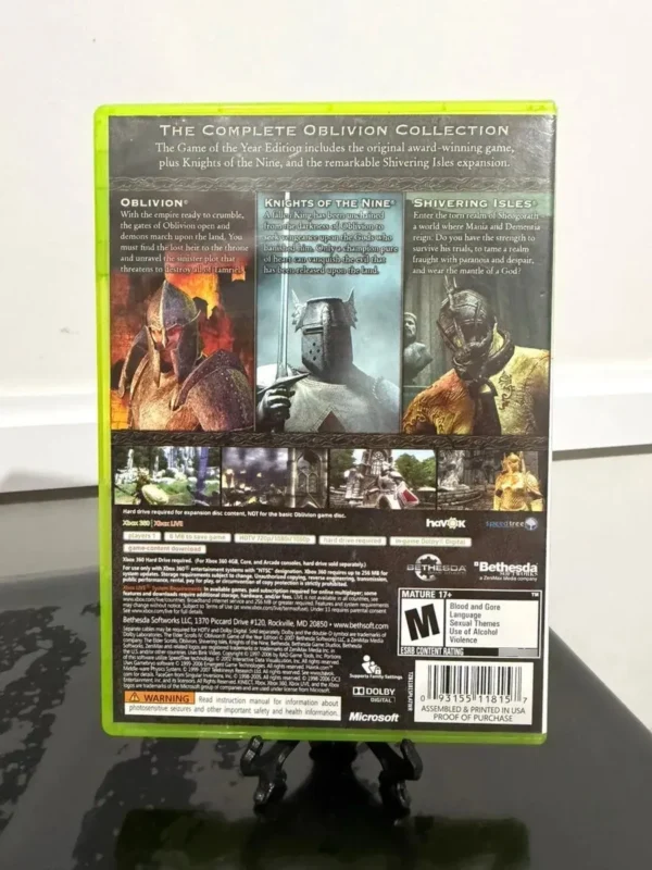 ELDER SCROLLS IV OBLIVION GAME OF THE YEAR - USADO