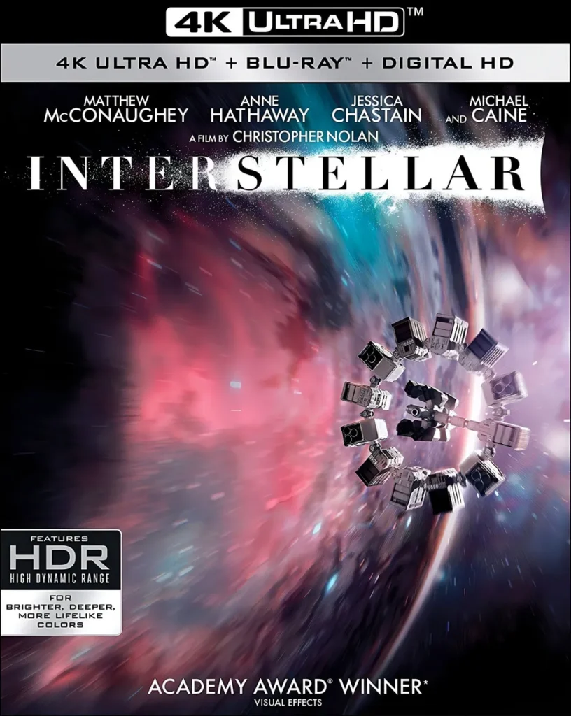 INTERSTELLAR 4K UHD - BLU RAY