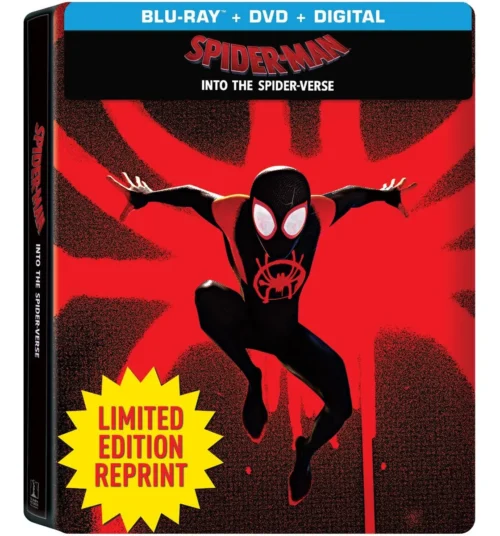 SPIDER-MAN: INTO THE SPIDER-VERSE (STEELBOOK) - NUEVO