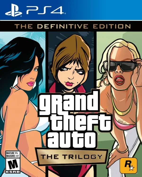 GRAND THEFT AUTO TRILOGY THE DEFINITIVE EDITION - NUEVO