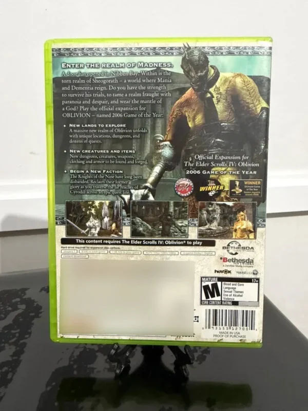 ELDER SCROLLS IV SHIVERING ISLES - USADO