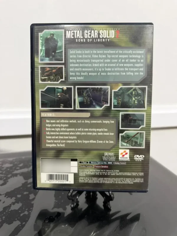 METAL GEAR SOLID 2 SONS OF LIBERTY - USADO