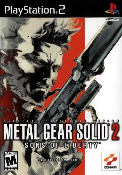 METAL GEAR SOLID 2 SONS OF LIBERTY - USADO