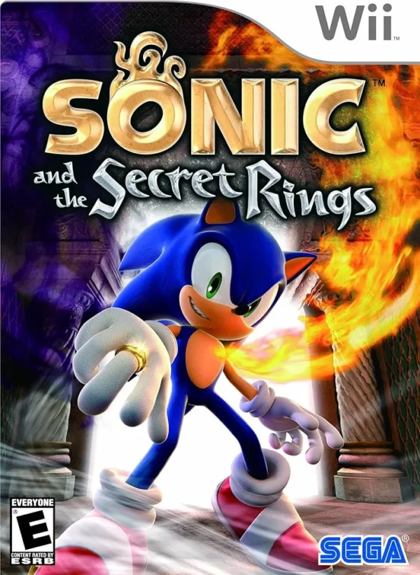 SONIC AND THE SECRET RINGS - USADO