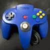 NINTENDO 64 CONTROL JOYSTICK AZUL (ORIGINAL) - USADO