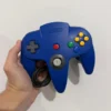 NINTENDO 64 CONTROL JOYSTICK AZUL (ORIGINAL) - USADO
