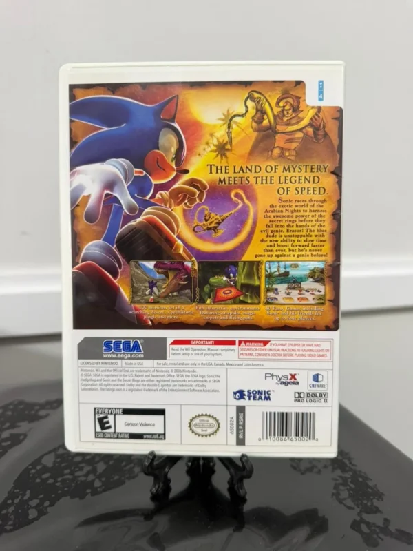 SONIC AND THE SECRET RINGS - USADO