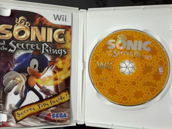 SONIC AND THE SECRET RINGS - USADO