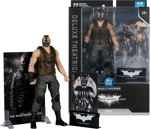 MCFARLANE THE DARK KNIGHT RISES BANE DELUXE THEATRICAL EDITION - NUEVO