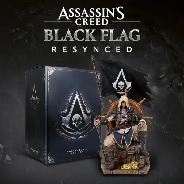 ASSASSIN'S CREED BLACK FLAG RESYNCED COLLECTOR´S EDITION - NUEVO
