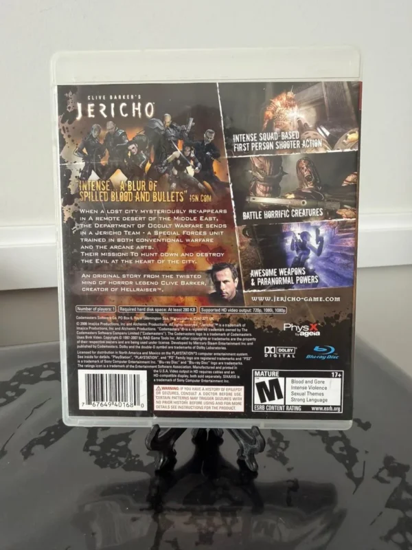 CLIVE BARKER'S JERICHO - USADO