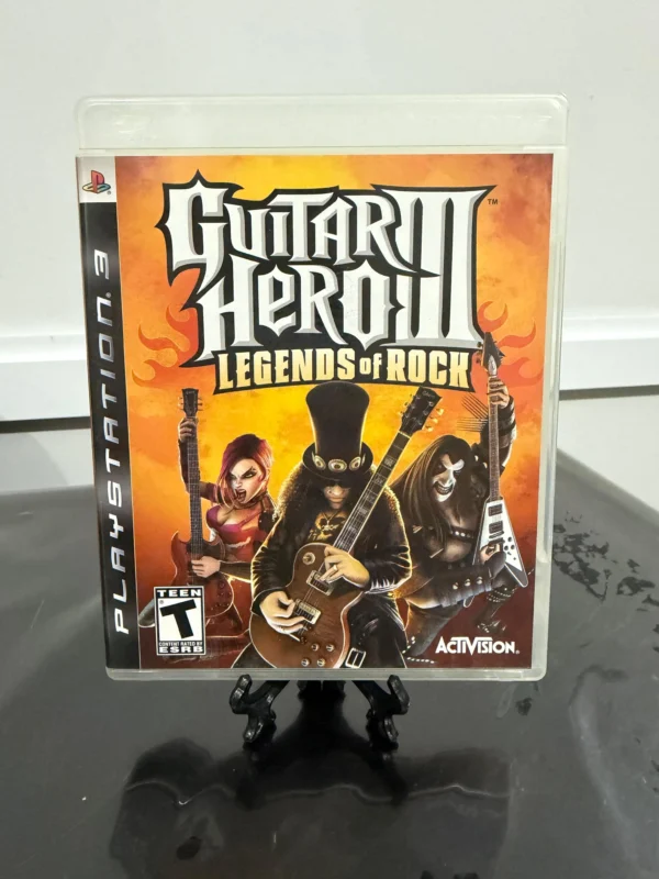 GUITAR HERO III: LEGENDS OF ROCK - USADO