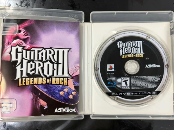 GUITAR HERO III: LEGENDS OF ROCK - USADO