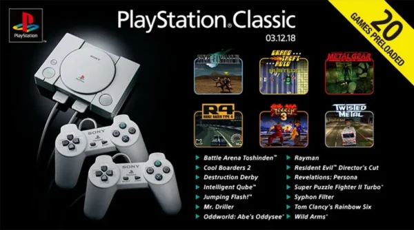 CONSOLA SONY PLAYSTATION CLASSIC - NUEVO