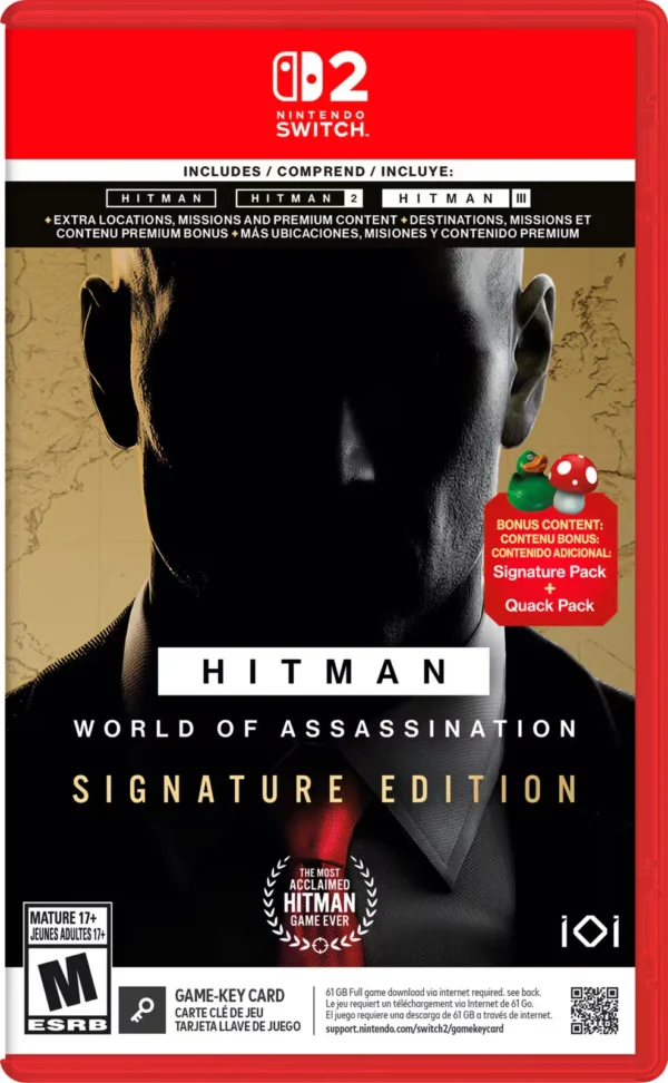 HITMAN WORLD OF ASSASSINATION SIGNATURE ED - NUEVO