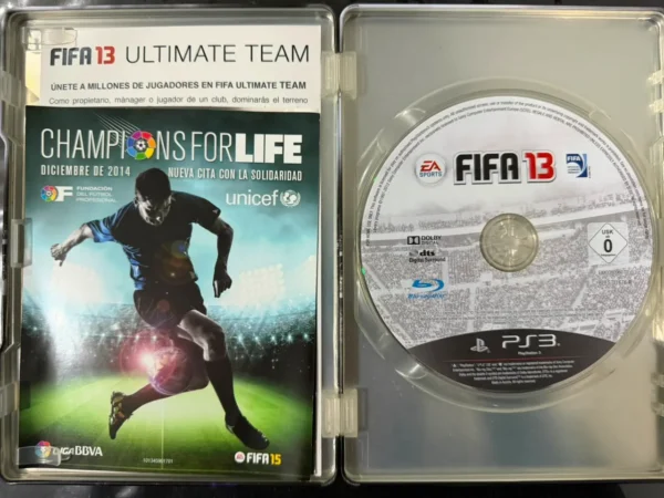 FIFA 13 STEELBOOK MESSI - USADO