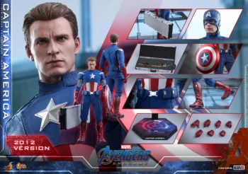 CAPITAN AMERICA AVENGERS 2012 MMS563 - HOT TOYS