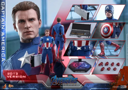 CAPITAN AMERICA AVENGERS 2012 MMS563 - HOT TOYS