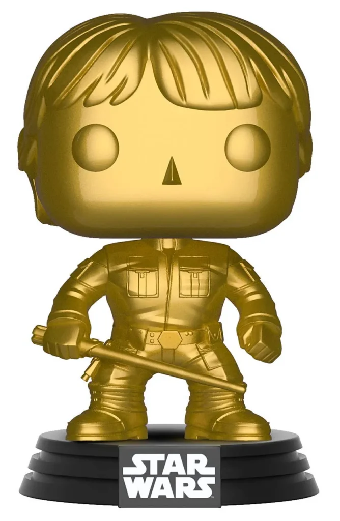 STAR WARS 93 LUKE SKYWALKER GOLD - FUNKO POP