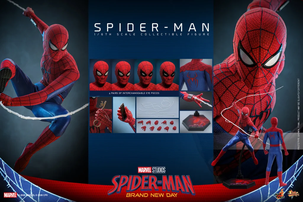 SPIDER-MAN BRAND NEW DAY MMS892 - HOT TOYS