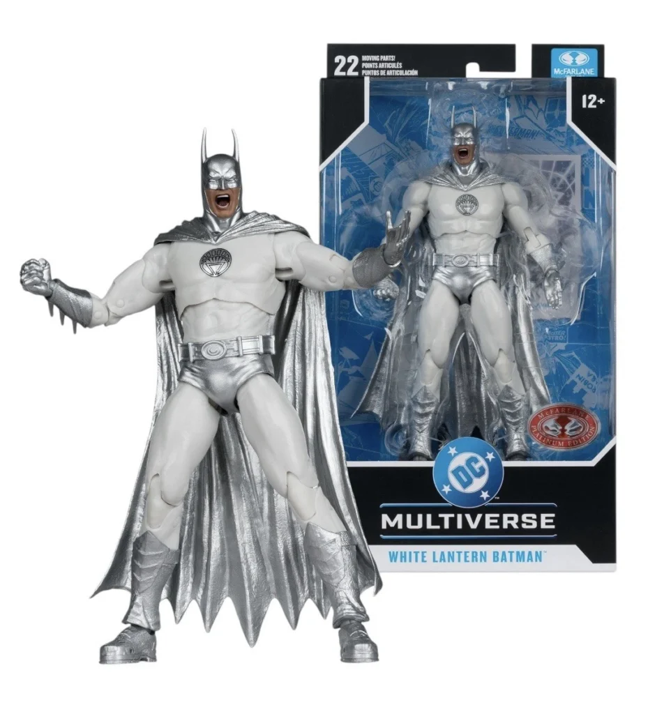 DC MULTIVERSE 18030 BATMAN WHITE LANTERN - MCFARLANE