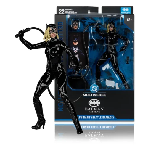 DC MULTIVERSE BATTLE DAMAGED CATWOMAN BATMAN RETURNS - MCFARLANE